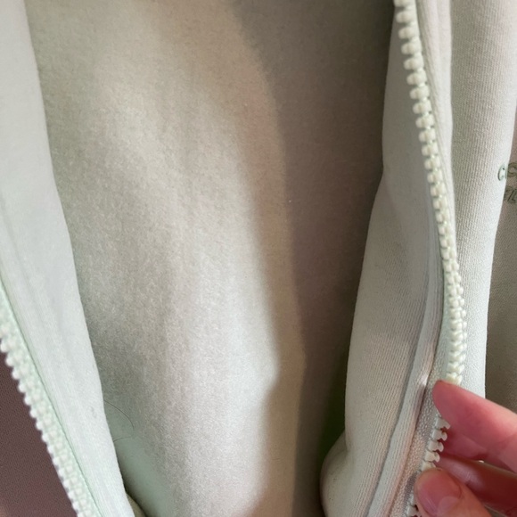 Comfort Mint Green Zip-Up Hoodie - Picture 10 of 14